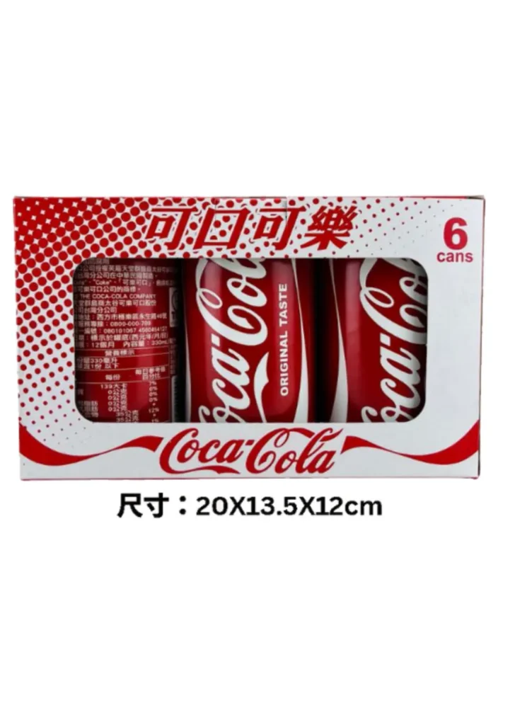 紙紮可口可樂六入組