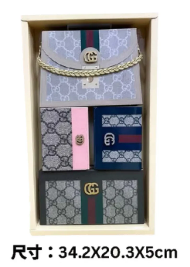 紙紮Gucci時尚女包組
