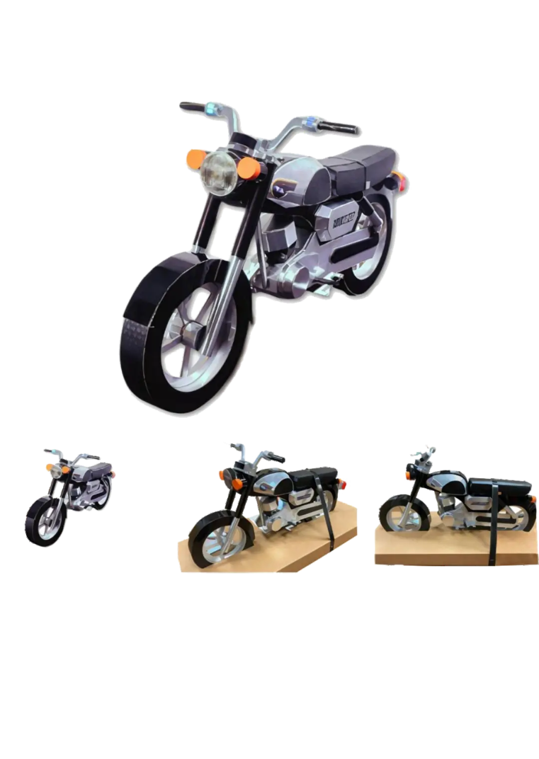 紙紮川崎125檔車