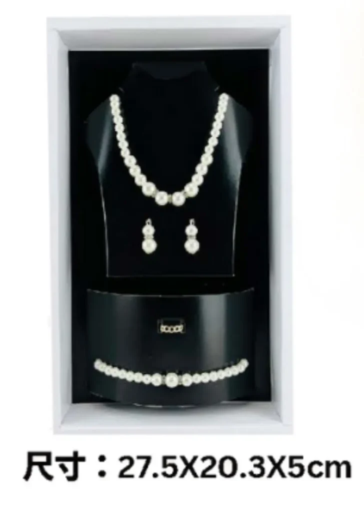 紙紮女珍珠項鍊套組