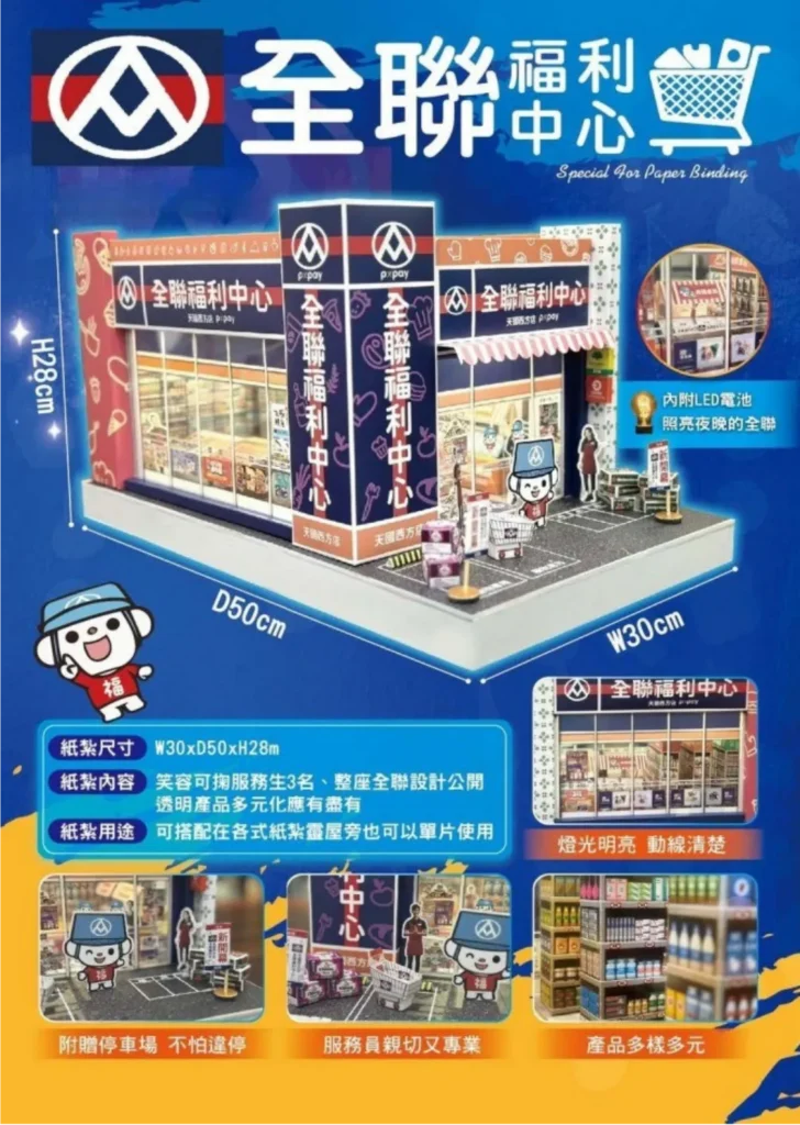 紙紮全聯福利中心